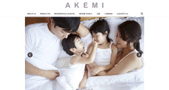 Desktop Screenshot of akemihome.com